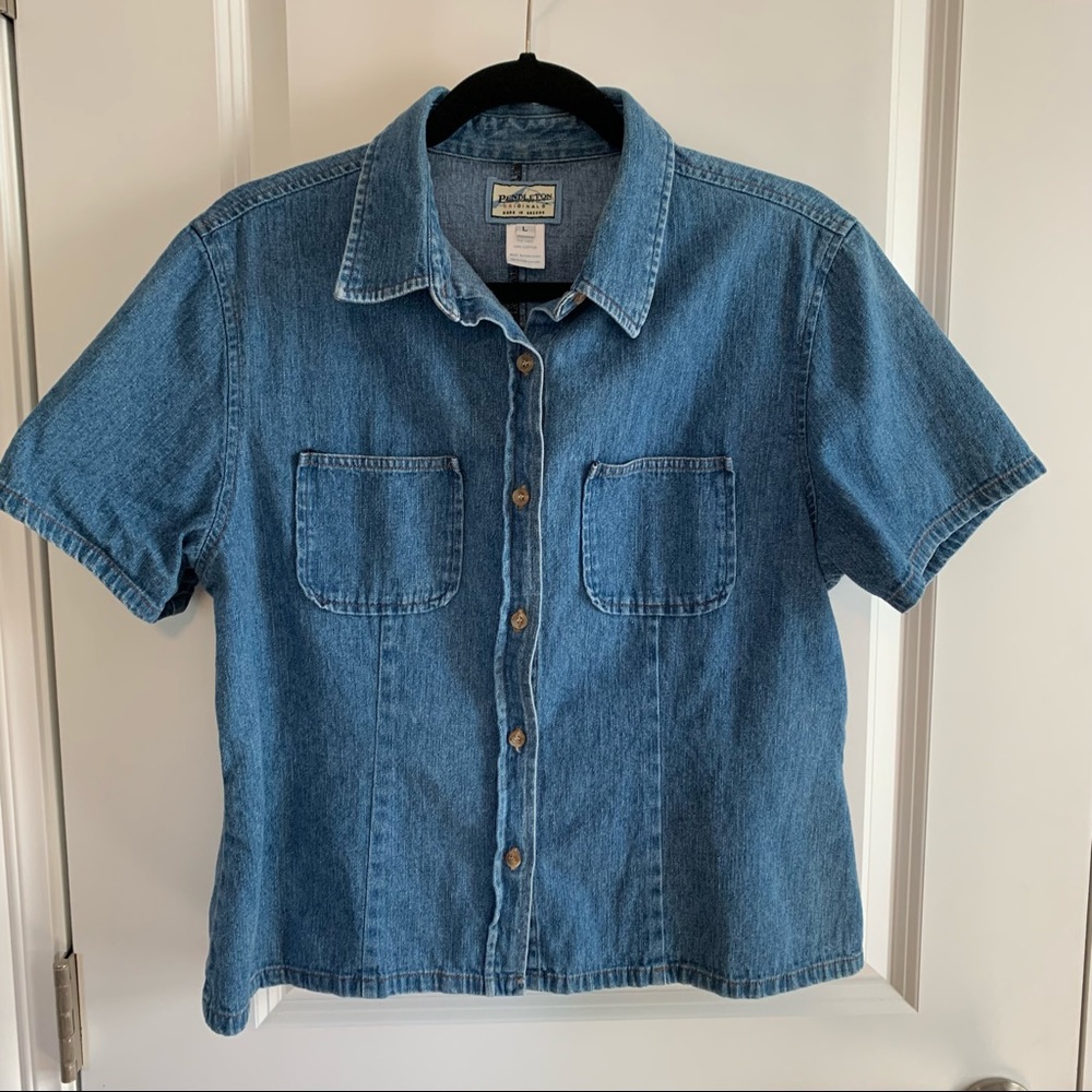 Vintage Pendleton denim shirt